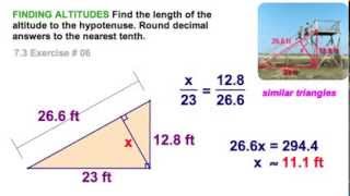 73 Altitude to Hypotenuse [upl. by Alexis]