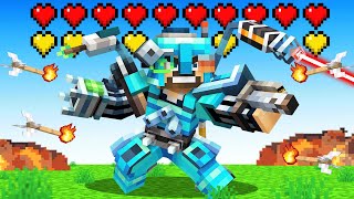 Crafting Level 7846392 Armor in Minecraft [upl. by Hillie349]