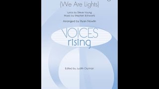 The Chanukah Song We Are Lights SATB Choir  Arranged by Ryan Nowlin [upl. by Normy]