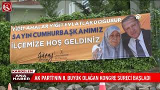 Kardelen TV  AK PARTİNİN 8 BÜYÜK OLAĞAN KONGRE SÜRECİ BAŞLADI [upl. by Kwan639]