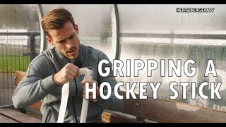 Gripping a hockey stick  Hertzberger TV  Tutorial [upl. by Nosdivad]