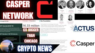 Casper Network CSPR 📢BREAKING NEWS💥 Blockchain Hub Davos 2024 ✔️ CRYPTO NEWS 💲 WATCH ALL [upl. by Hairahcaz]