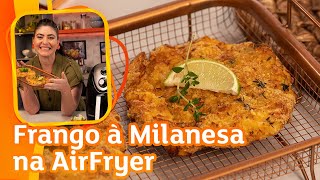 Frango empanado perfeito na AirFryer  Receita mega crocante [upl. by Arabel100]