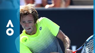 Thanasi Kokkinakis v Daniil Medvedev match highlights 1R  Australian Open 2018 [upl. by Eihcir]