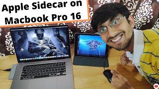 How to setup SIDECAR on the Macbook Pro 16quot  Sidecar on Macbook Pro amp iPad  Mac OS Catalina Tips [upl. by Ecinrahs]