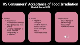 Irradiation of Food [upl. by Zacharia]