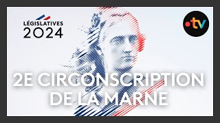 Élections législatives 2024  débat de la 2ᵉ circonscription de la Marne ReimsFismes [upl. by Deenya]