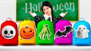 Eva and Friends Halloween Adventures at School for kids [upl. by Raseac]