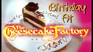 Birthday at Cheesecake Factory  Saudi Arabia Life [upl. by Yelak595]