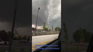 Omaha Nebraska Severe Thunderstorms  June 12th 2024 Nostalgic Apple [upl. by Bick583]