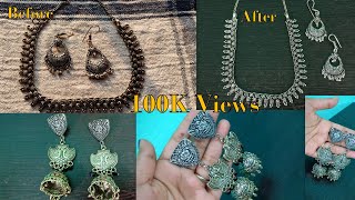 How to Clean Old Oxidized Jewellery At Home [upl. by Ernaline]