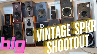 Vintage speakers from legends to unknown ranked by me [upl. by Tobit340]