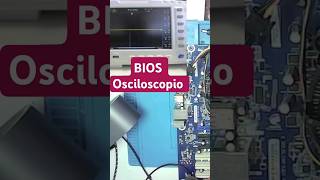 Bios en Osciloscopio shorts motherboard intel [upl. by Armand]