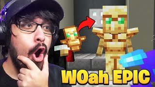 Minecraft BUT Everything Is ARMOR very epic [upl. by Hersch]