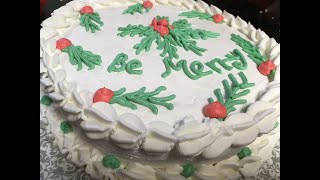 Royal Icing Tips for Guyanese Black Cake  Christmas Cake [upl. by Allecram]