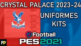 PES 2021  Uniformeskits Crystal Palace 2324 Xbox [upl. by Dahsra]