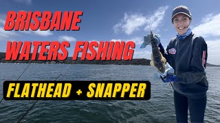 Brisbane Waters Fishing Adventure Targeting Monster Flathead and Snapper [upl. by Holzman175]