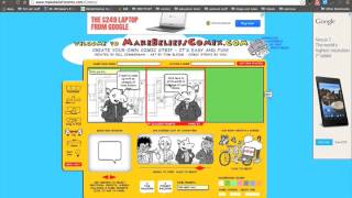 Creating Your Own Comics Using MakeBeliefsComixcom [upl. by Haram419]