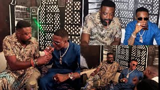 Wizkid visits Kunle Afolayan the Nollywood biggest film maker [upl. by Anazraf]