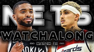 Brooklyn NETS vs Washington WIZARDS Live PLAYBYPLAY NBA Season 2324 [upl. by Juno]