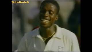 Curtly Ambrose 845 vs England 4th test 1990  Cricket Australia Archive [upl. by Bowrah]