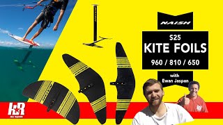 Naish S25  2021 Kite Foil 960  810  650 with Ewan Jaspan [upl. by Amehsyt]