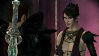 Dragon Age Origins Morrigan Romance part 4 Arriving at Lothering [upl. by Akinom993]