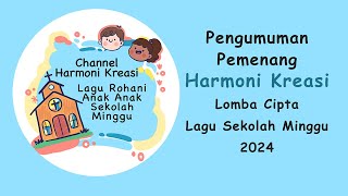 Harmoni Kreasi  Pengumuman Pemenang Lomba [upl. by Tobias129]