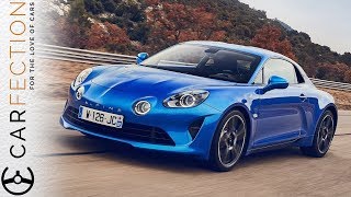 NEW Alpine A110 Better Than A Porsche Cayman  Carfection [upl. by Alcock]