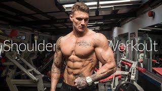 KILLER SHOULDER WORKOUT  Superset Session  by Ross Dickerson [upl. by Oeram]