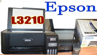 Epson Ecotank L3210 Printer Review  Epson L3210 Color Printer and Scanner Review Tamil  Epson [upl. by Vivl]