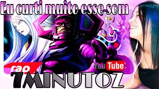 REACT Rap da Kaguya Bills e Galactus  DESTRUIDOR DE MUNDOS  NERD HITS [upl. by Ahtelra]