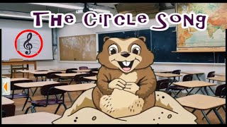 Circle Song  Circumference is Pi x Diameter and Area is Pi r squared MathsSchool GCSE Revision [upl. by Yendis]