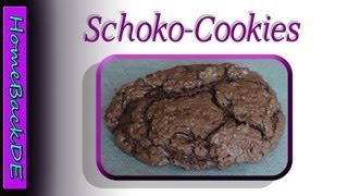 Schoko  Cookies Backanleitung von HomeBackDE [upl. by Merna101]