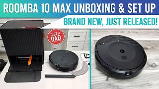 First Impressions New Roomba Combo 10 Max robot  AutoWash Dock Robot Vacuum amp Mop UNBOXING SETUP [upl. by Aldus269]