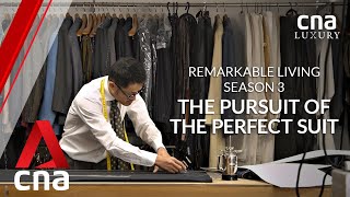 The Japanese tailor with a ninemonth waitlist for a bespoke suit  Remarkable Living [upl. by Jotham498]