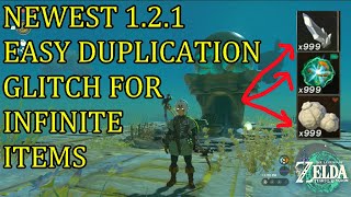 Zelda Tears of the Kingdom Duplication Glitch 121  Newest Glitch to Get INFINITE Items TOTK [upl. by Barlow]