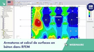 EN Armatures et calcul de surfaces en béton dans RFEM [upl. by Nosmoht]