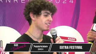 SANREMO 2024  EXTRA FESTIVAL Intervista a Niveo [upl. by Aicel]