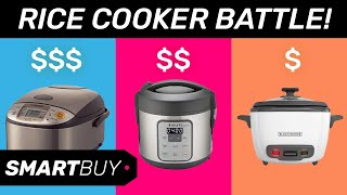 135 Rice Cooker Vs 15 Rice Cooker Zojirushi vs Black amp Decker  Rice cooker comparison [upl. by Yanttirb]