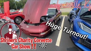 Shriners Charity Corvette Car Show￼ [upl. by Aryahay125]