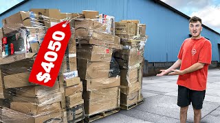 Unboxing GIANT 4000 Amazon Returns Pallet [upl. by Royd]