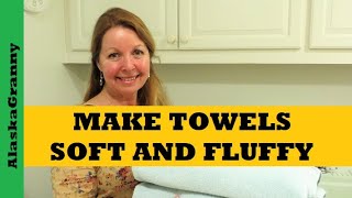 Make Towels Soft And Fluffy Again  Laundry Tips Tricks Hacks [upl. by Atiuqehc]