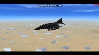 McDonnell Douglas F4 Phantom II US NAVY Black Bunny  FSX [upl. by Eaned]