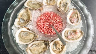 Classic Shallot Mignonette Recipe [upl. by Evod496]