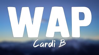 Wap  Cardi BLyrics Version🎤 [upl. by Llebpmac]