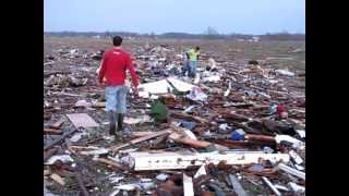 Tornado Destruction Marysville Indiana March 2 2012 [upl. by Shama]