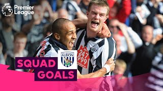 WONDERFUL West Bromwich Albion Goals  Brunt Amalfitano Chadli  Squad Goals [upl. by Linders701]