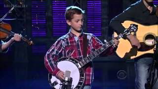 9YearOld Plays Banjo on David Letterman Show  Sleepy Man [upl. by Aryan]