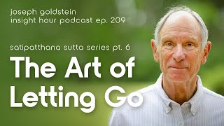 Joseph Goldsteins Satipatthana Sutta Series Pt 6 The Art of Letting Go– Insight Hour Ep 209 [upl. by Card205]